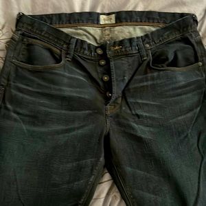 Hudson Clifton boot cut/straight dark wash jeans